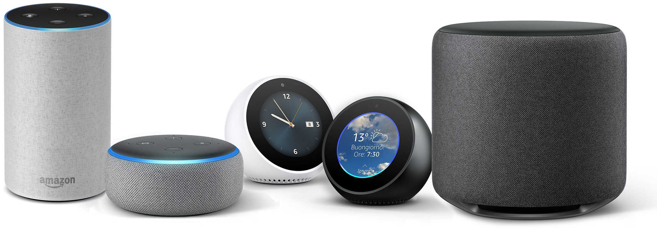 Echo Dot, smart speaker con assistente vocale Alexa, in