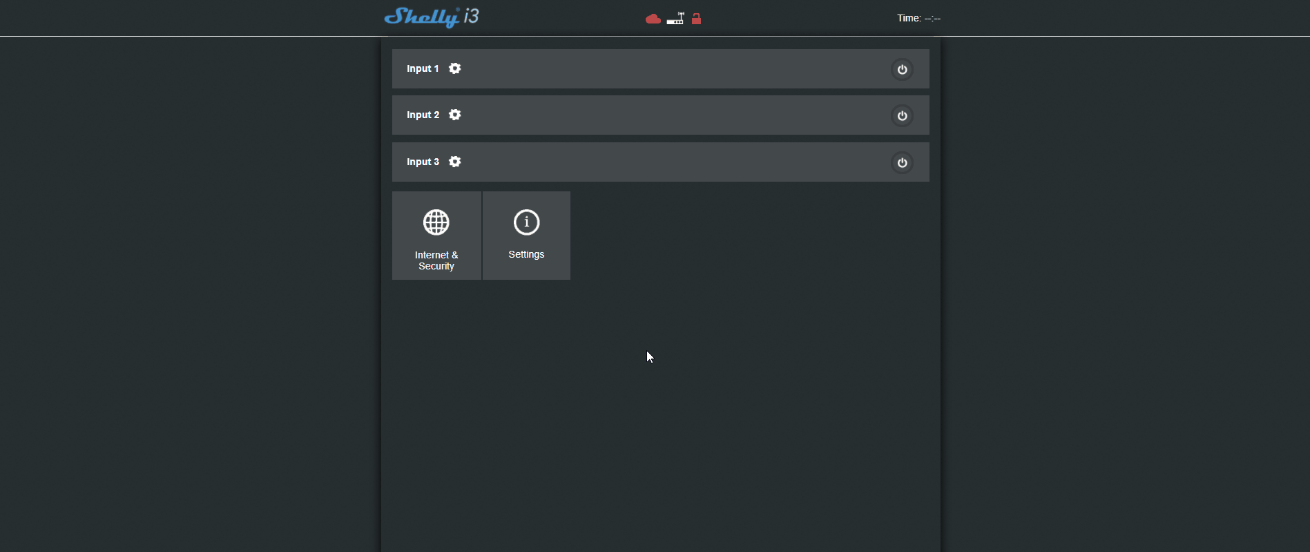 Enabling the wifi client mode to the shelly i3 form inside the device's web interface