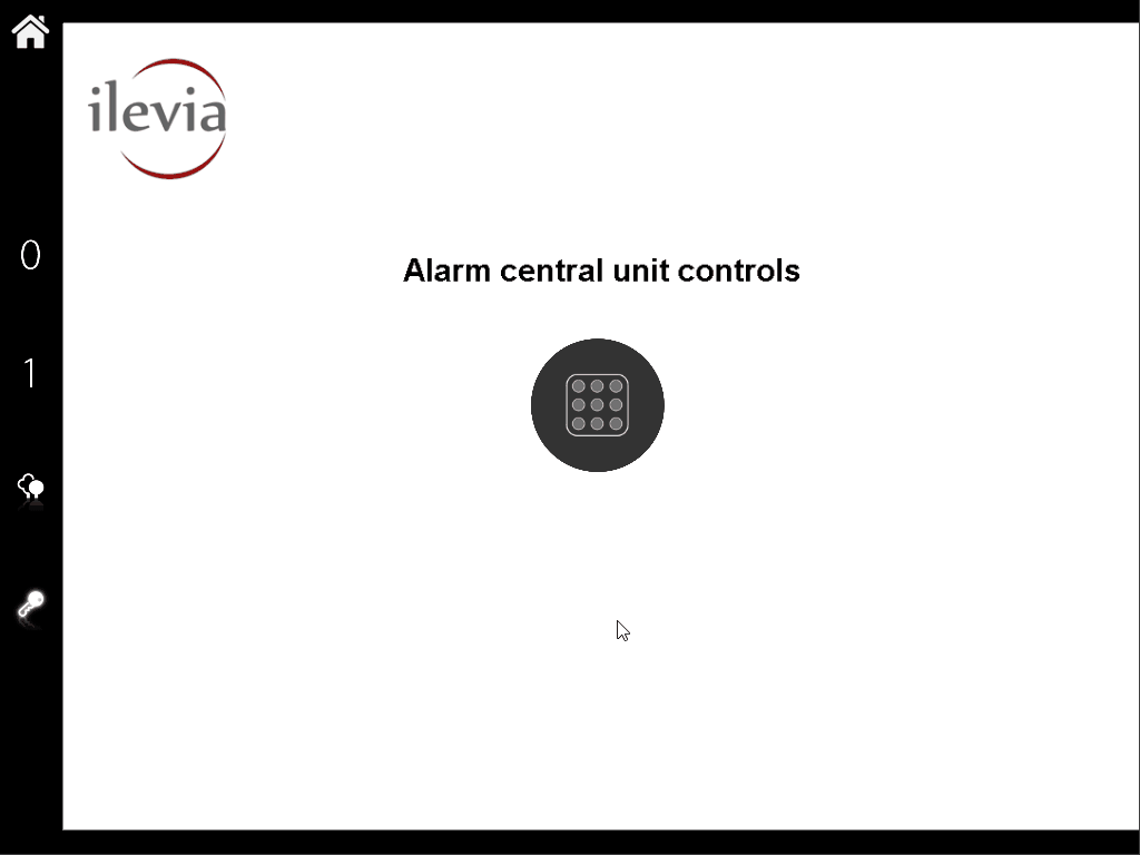 Pin pad component visualization within the map user interface within the Ilevia's App EVE Remote Plus.