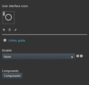 Interlock component properties