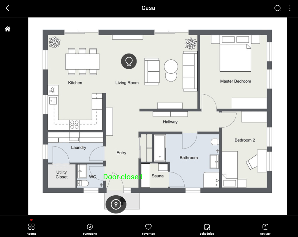 pulse-off-map Pulse component inside the Home automation software Map view mode