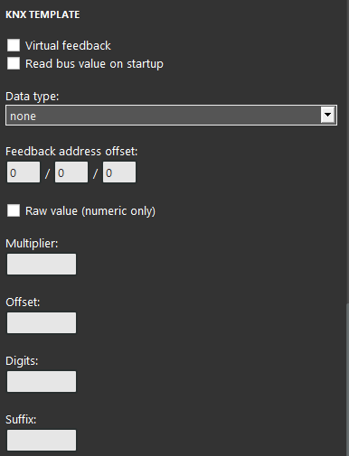 info knx Here are shown the knx info's component properties within the Ilevia's configuration software EVE Manager