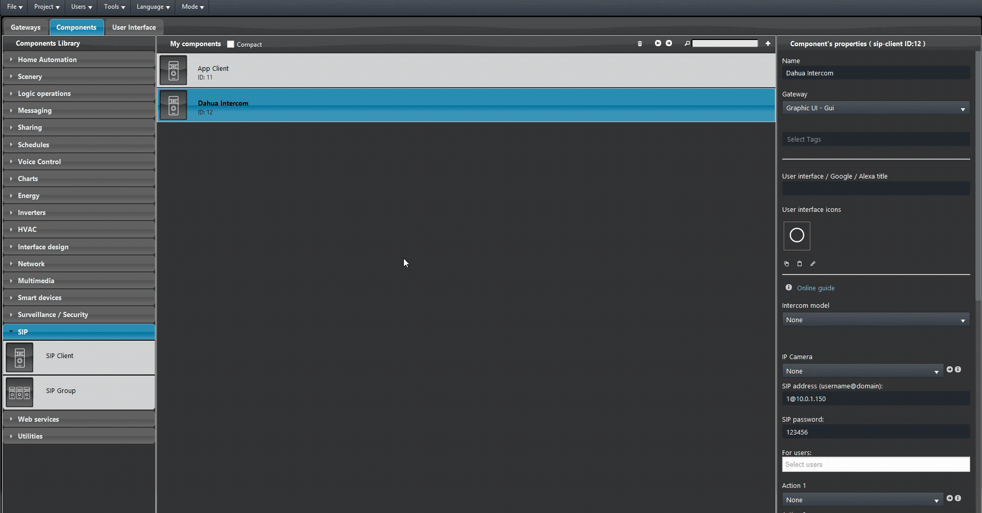 Sip_Step6 Uploading the project into the server to test the SIP.