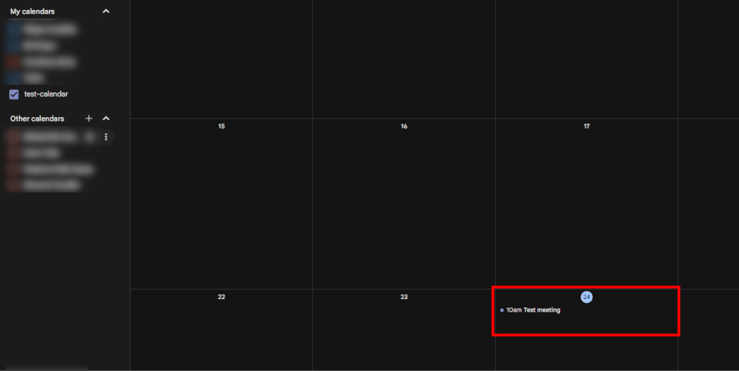 Google-calendar_event-setup Adding a new calendar within the Google Calendar.