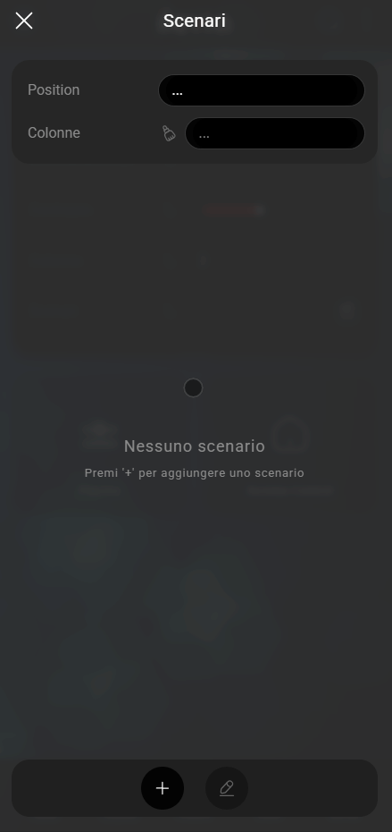 In-app-scenario_passo-2.1 Setting the position and columns number which will be displayed on the interface.