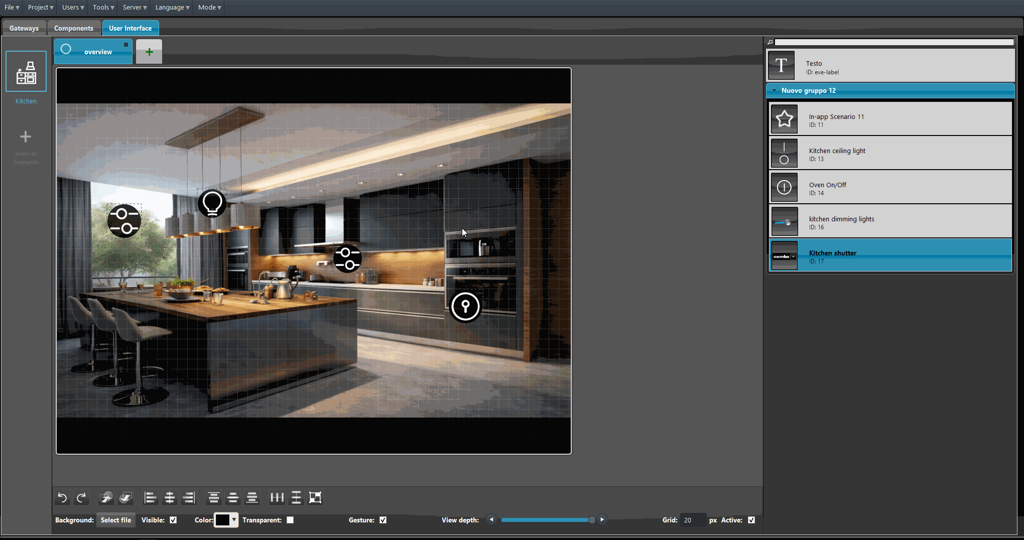 In-app-scenario_step-3.2 Adding the In-app scenario in the Ilevia interface.